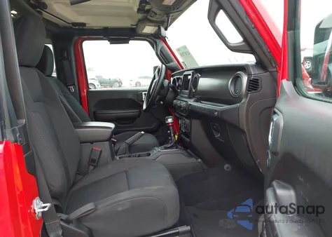 2021 Jeep Wrangler Sport S 4X4 z USA, uszkodzony, nr VIN 1C4GJXAG7MW862022